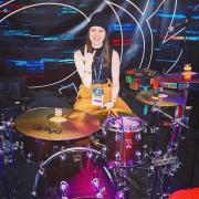 Port Glasgow drummer Amanda Ballingal