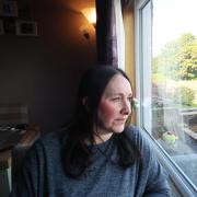 Concerned mum Laura Royal worries drivers speeding on Ardmore Road 'is an accident waiting to happen.'