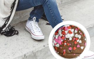 Converse have a number of Valentine's Day based designs in their new shoe range (MR & PR/PA Features Archive/Press Association Images/Canva)