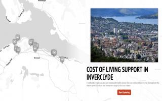 Interactive map: Inverclyde cost-of-living support available this festive season