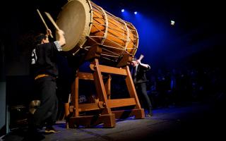 The Scottish National Jazz Orchestra and Mugenyko Taiko Drummers will perform at the Beacon