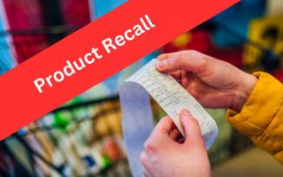 A number of products sold at major supermarkets including Sainsbury’s, Tesco, Asda, Morrisons and Aldi have been recalled