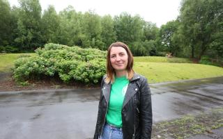 Councillor Kirsty Law concerned about littering and vandalism at Kelburn