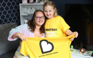 Jaclyn Johnstone is fundraising for the Beatson alongside her family and friends