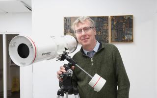 Stephen McAllister will be talking about his astrophotography on BBC Radio Scotland