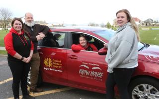 Brow House has donated a car to Greenock Wanderers rugby development officer and academy manager Clare Nicholson