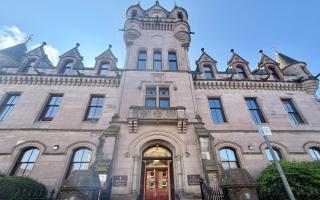 The case called at Greenock Sheriff Court